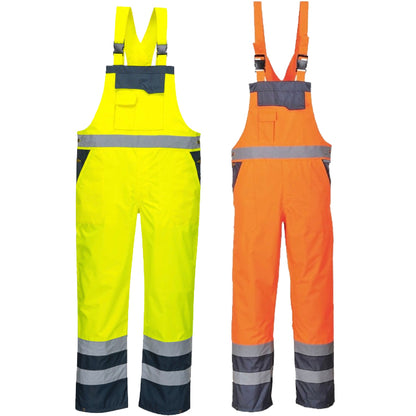 HXM SiteShield Reflective Work Bib Overalls