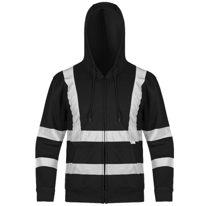 HXM SafeGlow Zip Work Hoodie