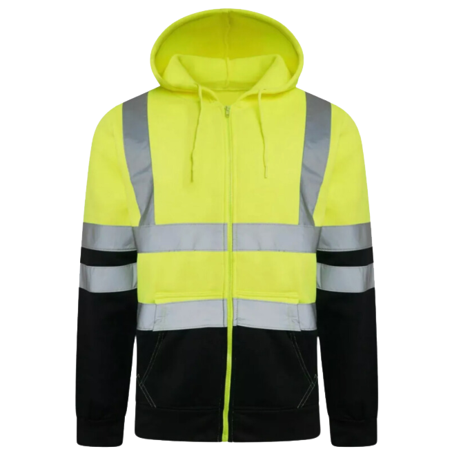 HXM SafeGlow Zip Work Hoodie