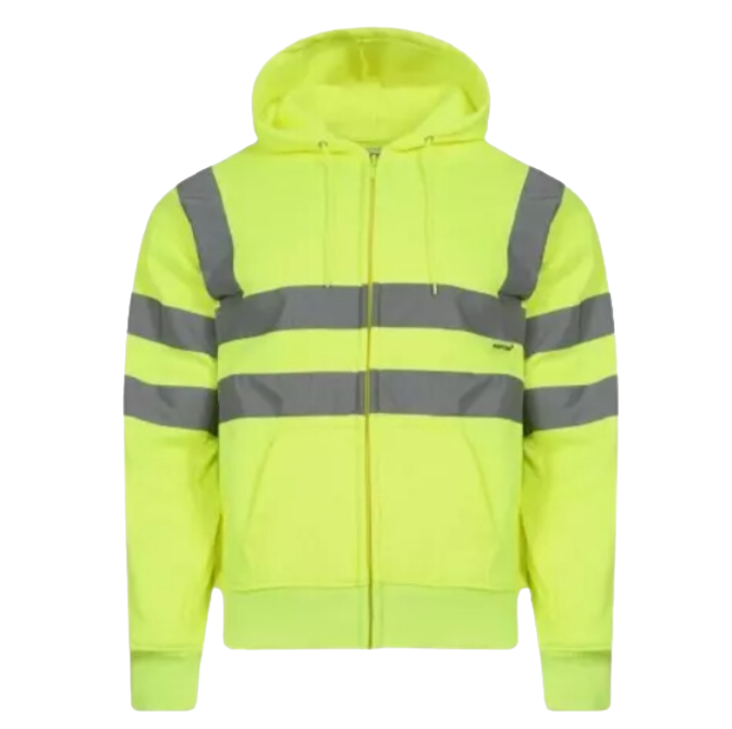 HXM SafeGlow Zip Work Hoodie
