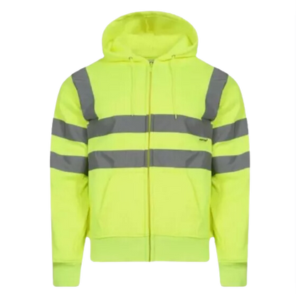 HXM SafeGlow Zip Work Hoodie