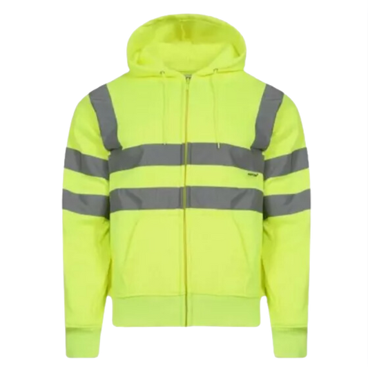 HXM SafeGlow Zip Work Hoodie