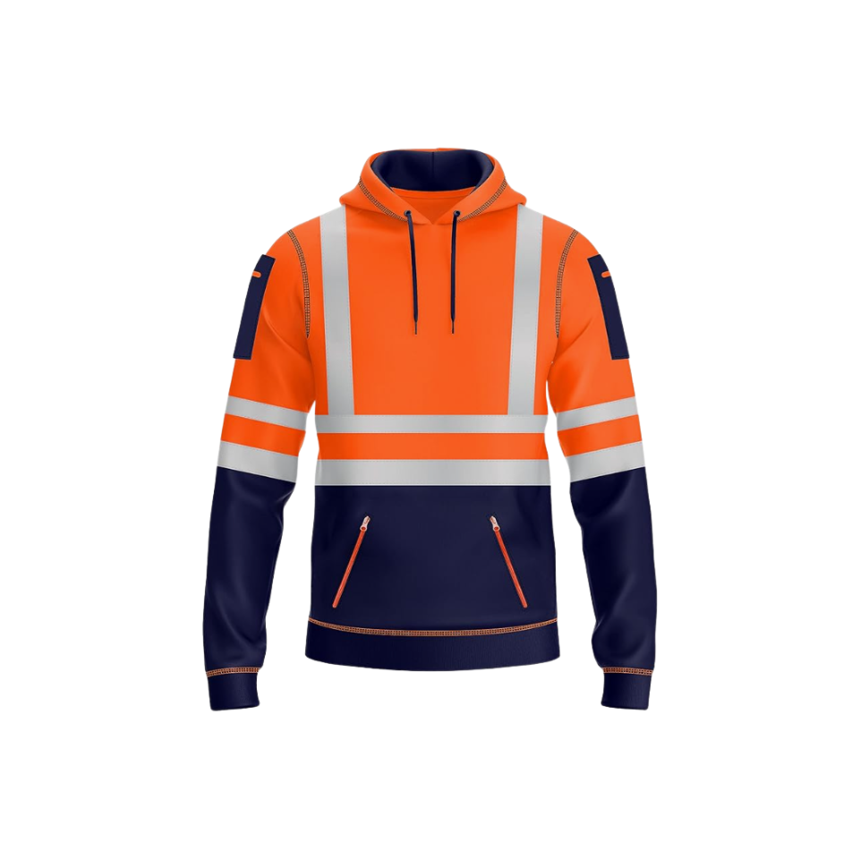 HXM SignalFlare Safety Zip Hoodie