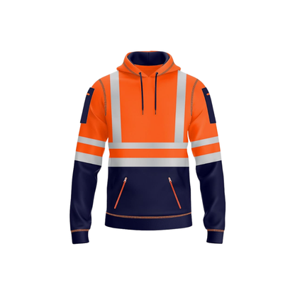 HXM SignalFlare Safety Zip Hoodie