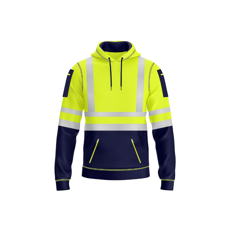 HXM SignalFlare Safety Zip Hoodie
