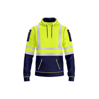 HXM SignalFlare Safety Zip Hoodie