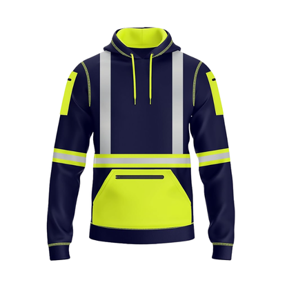 HXM NightPulse Hi-Vis Pullover Hoodie