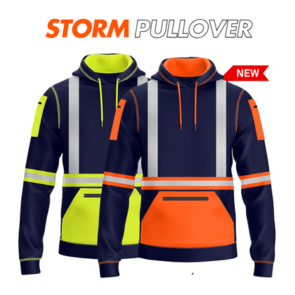 HXM NightPulse Hi-Vis Pullover Hoodie