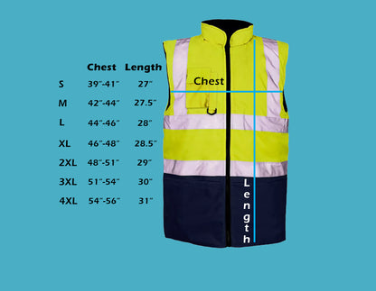 HXM ProShield Hi-Vis Body Warmer