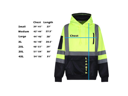 HXM GlowForge Reflective Pullover Hoodie