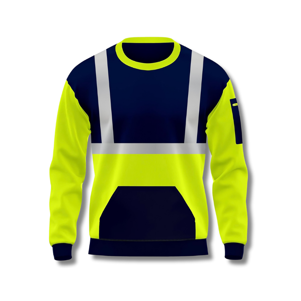 HXM NovaGuard Reflective Crew Sweatshirt