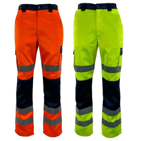 Picture of High Visibility Reflective Men's 500D Oxford Material Satan Trousers