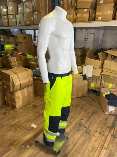Picture of High Visibility Reflective Men's 500D Oxford Material Satan Trousers