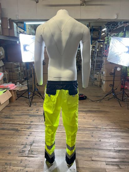 Picture of High Visibility Reflective Men's 500D Oxford Material Satan Trousers