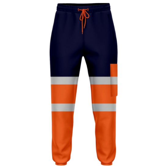 Picture of High Visibility Reflective Mens Joggers, Trackies, Track Pants, Tracksuit bottoms