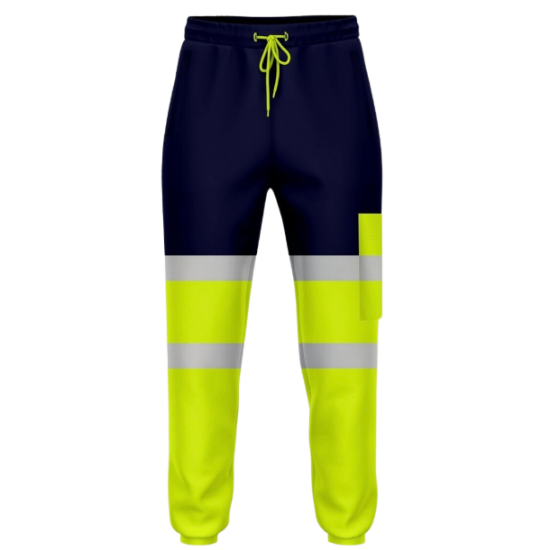 Picture of High Visibility Reflective Mens Joggers, Trackies, Track Pants, Tracksuit bottoms