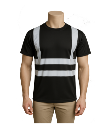 Picture of High Visibility Reflective Men's Short Sleeve Crew Neck T-Shirt